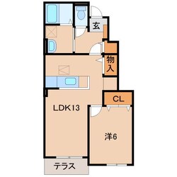 フォルトゥーナの物件間取画像